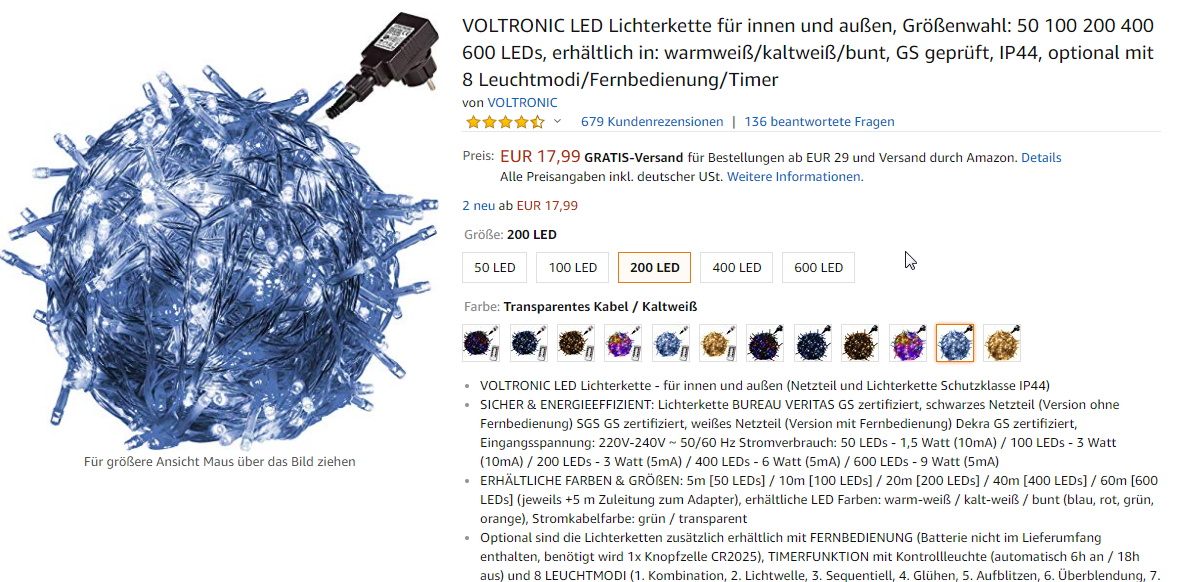 Voltronic-Kette